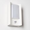 Applique murale d'extérieur Nordkapp LED Blanc, 1 lumière, Détecteur de mouvement