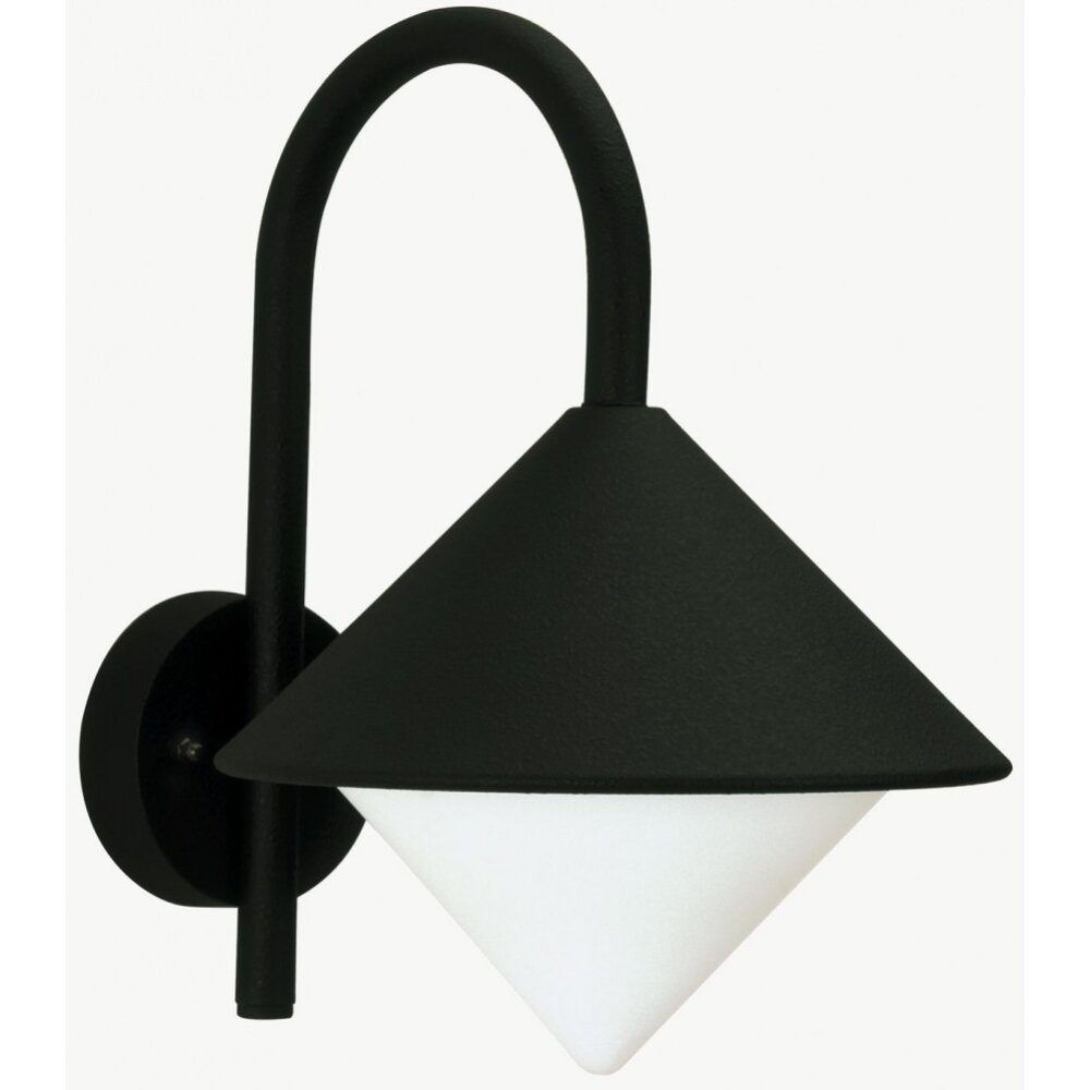 Applique extérieure Albert 645 Noir, 1 lumière main product photo