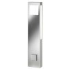 Paulo Eclairage de chemin Luminaires CMD couleur acier inoxydable, 1 lumière