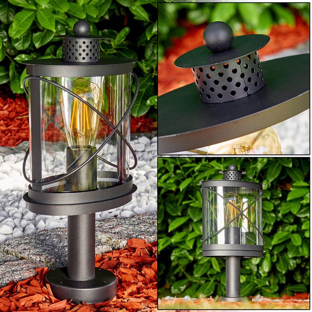 Borne lumineuse Chamesol Noir, 1 lumière main product photo