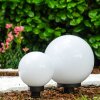 Set de boules lumineuses Miau Blanc, 2 lumières