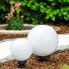 Set de boules lumineuses Miau Blanc, 2 lumières