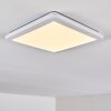 Plafonnier Siguna LED Blanc, 1 lumière