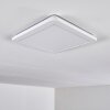 Plafonnier Siguna LED Blanc, 1 lumière
