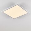 Plafonnier Salmi LED Aluminium, Blanc, 1 lumière