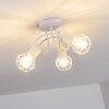 Plafonnier Baripada Blanc, 3 lumières