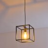 Suspension Ibusuki Or, Laiton, Noir, 1 lumière
