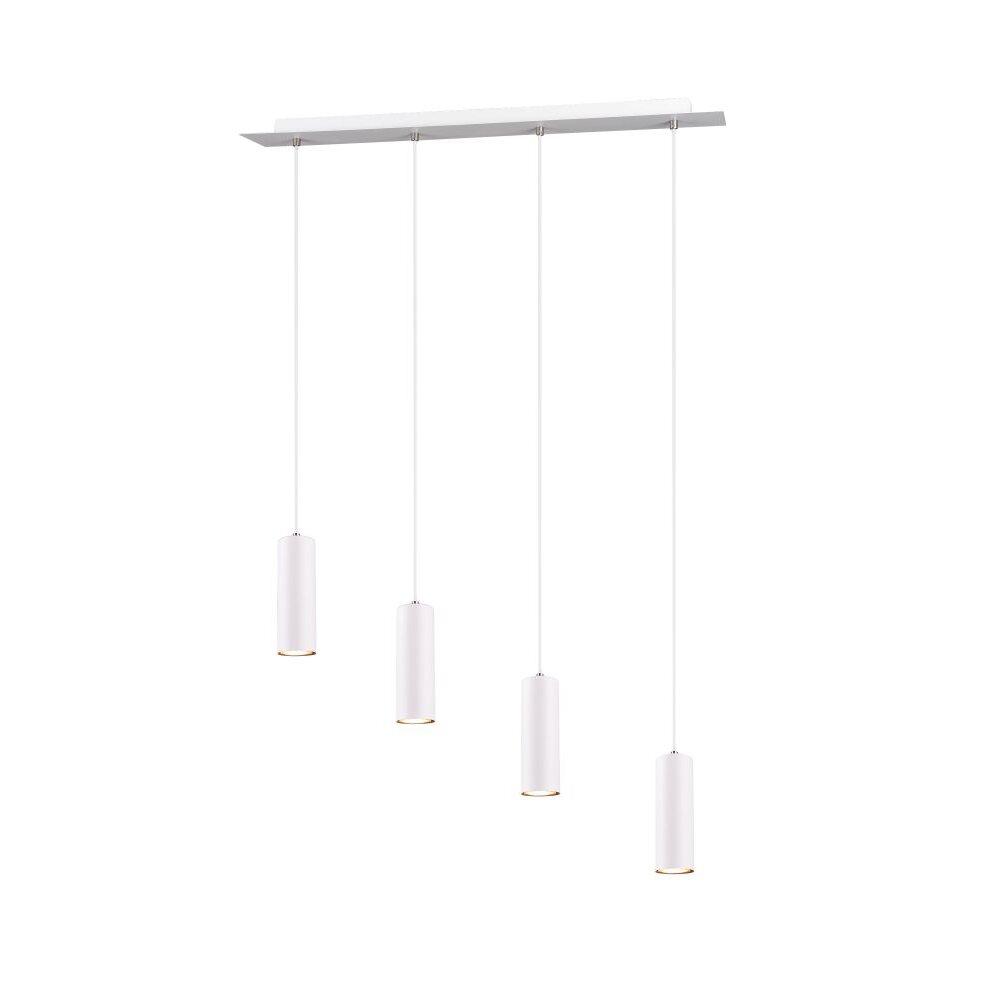 Suspension Trio Leuchten MARLEY Blanc, 4 lumières main product photo
