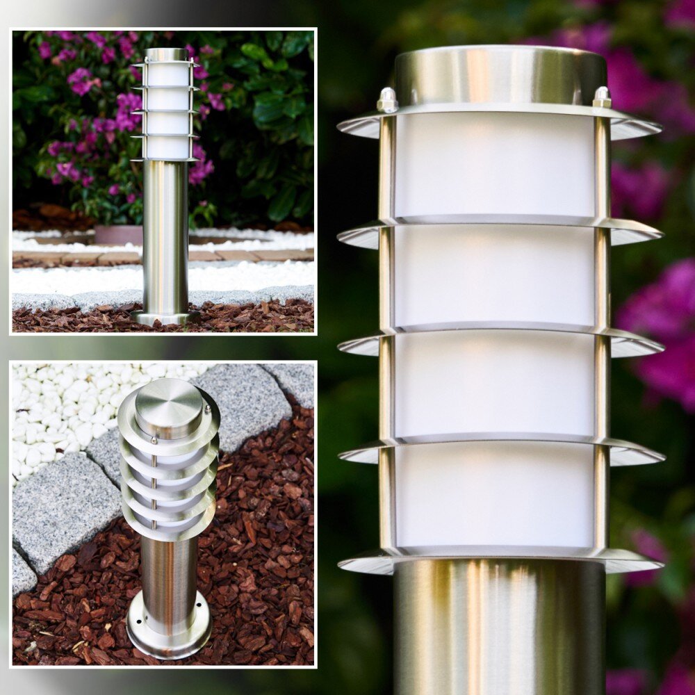 Borne d'éclairage Tunes Acier inoxydable, 1 lumière main product photo