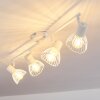Plafonnier Holbol Blanc, 4 lumières