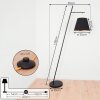 Lampadaire Saillon Noir, 1 lumière