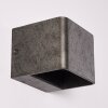 Applique murale Chuitna LED Nickel mat, 1 lumière