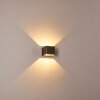 Applique murale Chuitna LED Nickel mat, 1 lumière