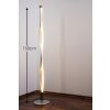 Lampadaire LED Mantra SAHARA Chrome, 1 lumière