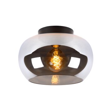 Plafonnier Lucide JUDI Gris, 1 lumière Plafonnier Lucide JUDI Gris, 1 lumière