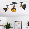 Plafonnier Borik Noir, 3 lumières Plafonnier Borik Noir, 3 lumières