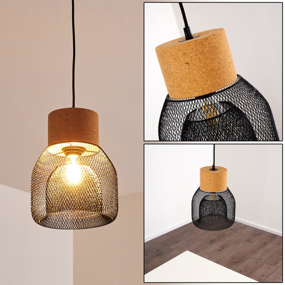 Suspension Grongroft Brun, Noir, 1 lumière main product photo
