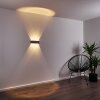 Abaiang Applique murale d'extérieur LED Argenté, 10 lumières