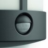 Applique murale d'extérieur Philips Stock LED Anthracite, 1 lumière, Détecteur de mouvement