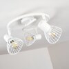 Plafonnier Holbol Blanc, 3 lumières