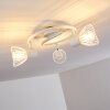 Plafonnier Holbol Blanc, 3 lumières