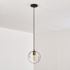Suspension Leentje Noir doré, 1 lumière