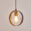 Suspension Leentje Noir doré, 1 lumière