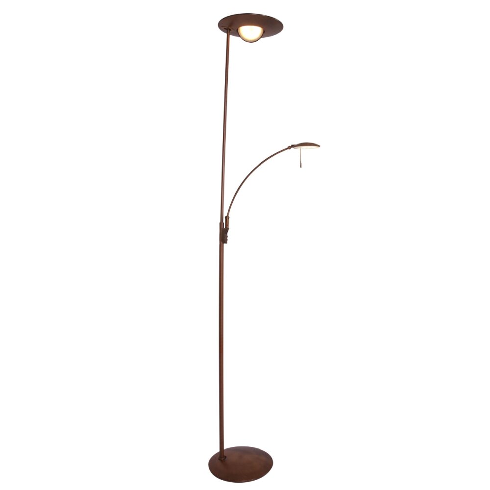 Lampadaire Steinhauer Zenith LED Bronze, 2 lumières main product photo