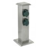 Eglo Prises électriques d\'extérieur Luminaires Eglo couleur acier inoxydable