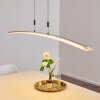 Suspension Delaware LED Argenté, 1 lumière