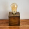 Lampe de table Lemele Bronze, 1 lumière