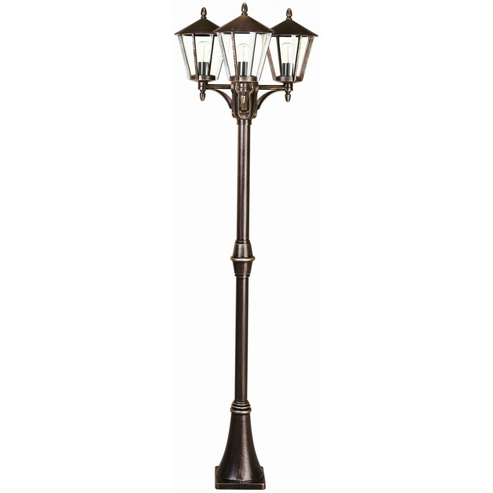 Lampadaire Albert 46 Brun, Laiton, 3 lumières main product photo