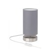 Lampe à poser Brilliant Clarie Gris, 1 lumière