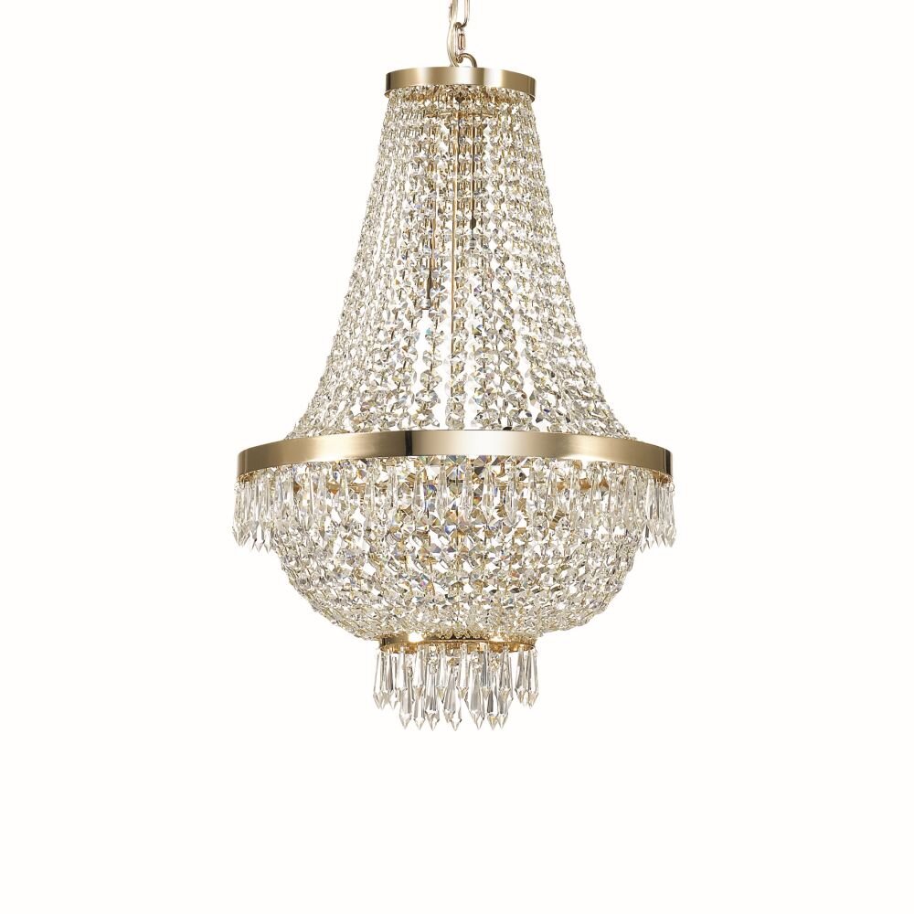 Suspension Ideal Lux CAESAR Chrome, 9 lumières main product photo