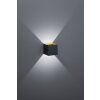 Applique murale Trio LOUIS LED Noir, 1 lumière