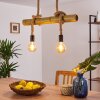 Suspension Asmara Brun, 2 lumières