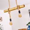 Suspension Asmara Brun, 2 lumières
