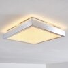 Plafonnier LED SORA Nickel mat, 1 lumière