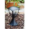 Borne d'éclairage Philips myGarden CREEK Noir, Transparent, 1 lumière
