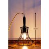 Lampadaire Zavaluce Lady Cage Noir, 1 lumière
