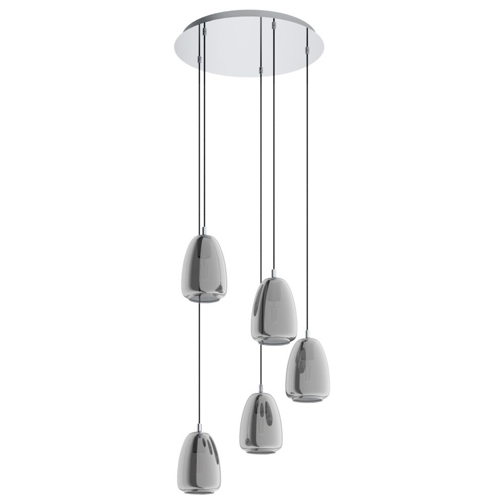 Suspension EGLO ALOBRASE Chrome, 5 lumières main product photo