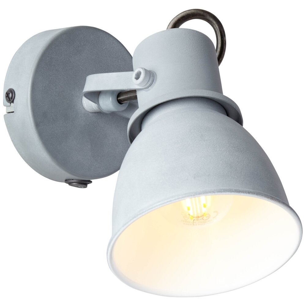Spot mural Brilliant Bogart Gris, 1 lumière main product photo