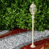 Lampadaire extérieur Lentua Or, Blanc, 1 lumière, Détecteur de mouvement