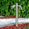 Borne lumineuse Froslev LED Chrome, 2 lumières