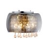Applique murale Globo KALLA Chrome, 2 lumières