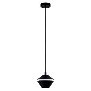 Suspension Eglo PERPIGO LED Noir, 1 lumière