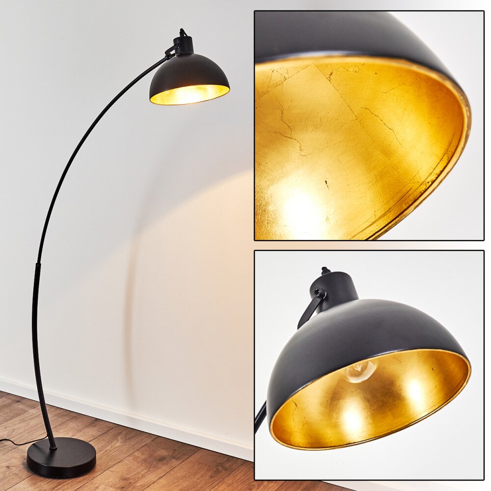 Lampadaire Parola Noir, 1 lumière main product photo