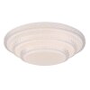 Plafonnier Globo RITA LED Blanc, 1 lumière, Télécommandes