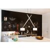 Suspension Serien Lighting TWIN LED Chrome, 2 lumières