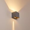 Applique murale d'extérieur Fauderup LED Gris, 2 lumières